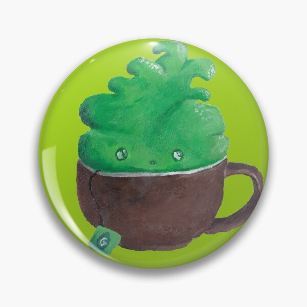 Item preview,  Green tea cute comfort ghost blob designed and sold by MilesOfArt.