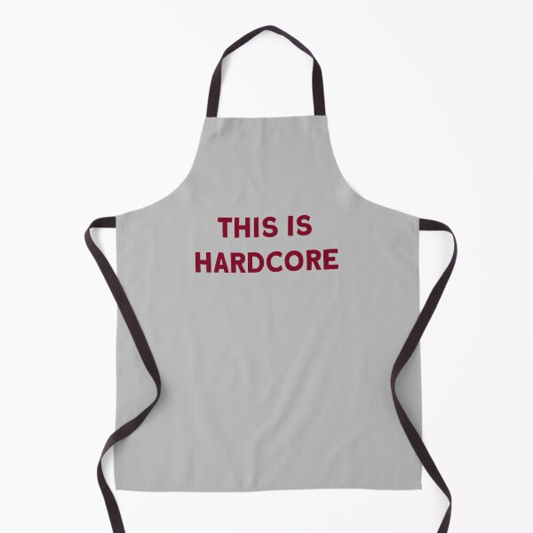 Item preview, This Is Hardcore, burgundy designed and sold by perezzzoso.