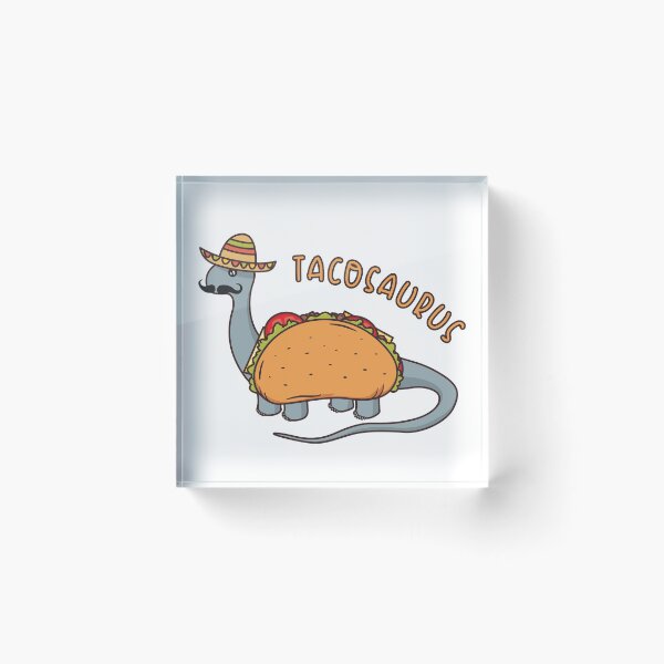 Item preview, Tacosaurus - funny dinosaur artwork designed and sold by AstralCutie.