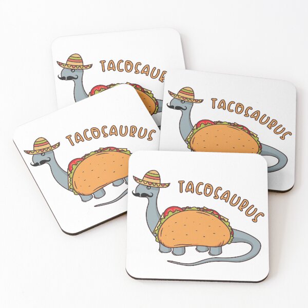 Item preview, Tacosaurus - funny dinosaur artwork designed and sold by AstralCutie.