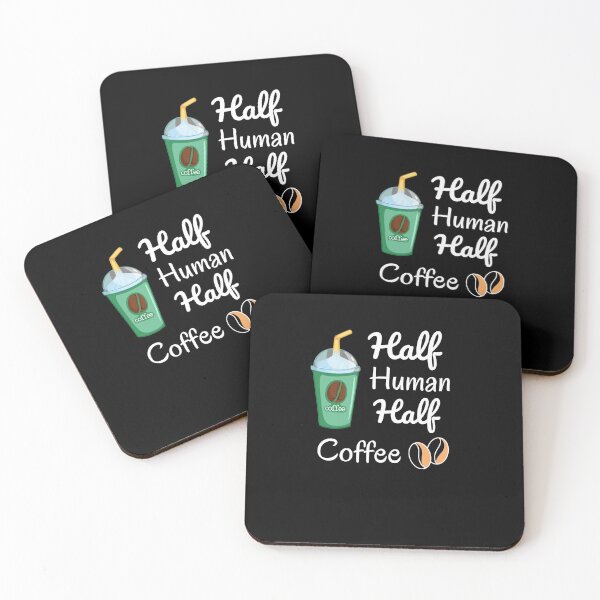 Item preview, Half Human Half Coffee designed and sold by medbdj.