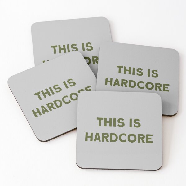 Item preview, This Is Hardcore, green designed and sold by perezzzoso.