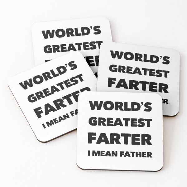 Item preview, Worlds greatest farter funny fathers day  modern black text designed and sold by ashdenent.