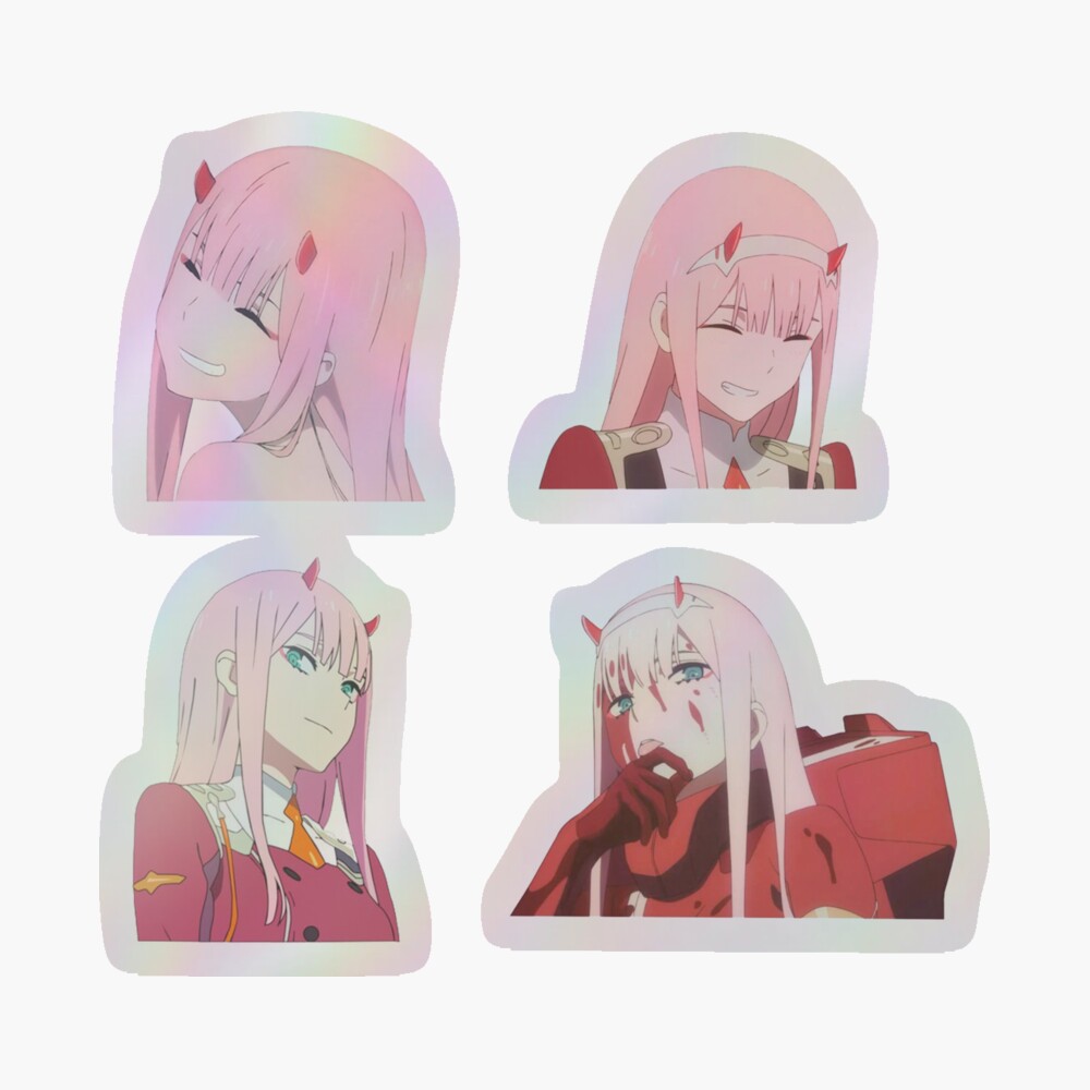 Zero Two on sale Enamel-pin and Sticker by Nüwa