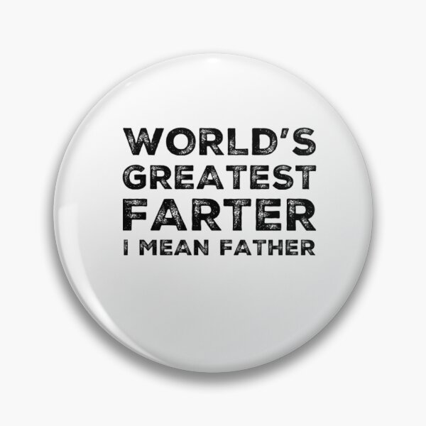 Item preview, Worlds greatest farter funny fathers day modern grunge black text designed and sold by ashdenent.