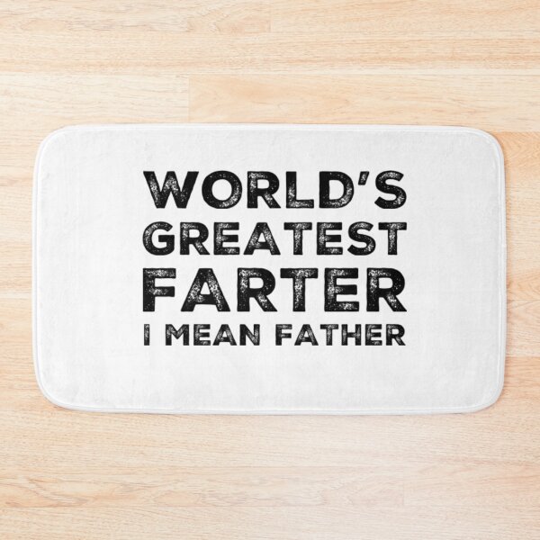 Item preview, Worlds greatest farter funny fathers day modern grunge black text designed and sold by ashdenent.