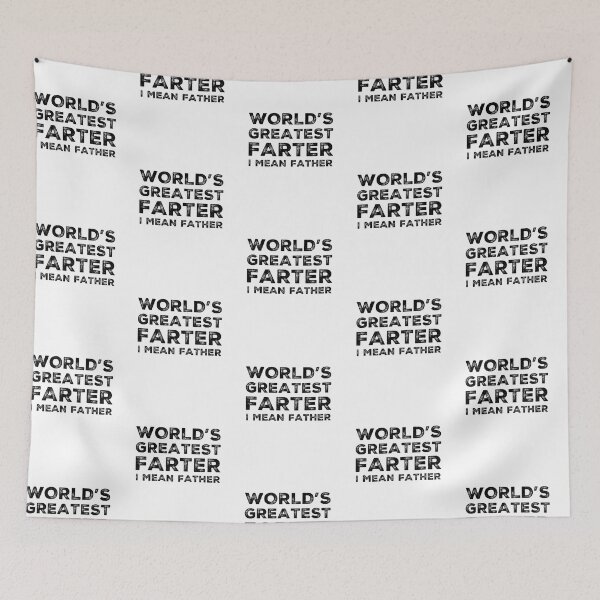 Item preview, Worlds greatest farter funny fathers day modern grunge black text designed and sold by ashdenent.