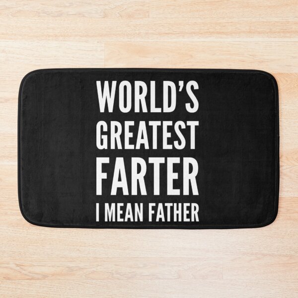Item preview, Worlds greatest farter funny fathers day white text designed and sold by ashdenent.