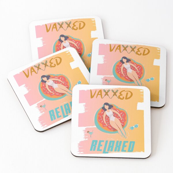 Item preview, vaxxed relaxed artwork designed and sold by saladiin.