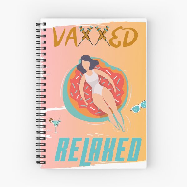 Item preview, vaxxed relaxed artwork designed and sold by saladiin.