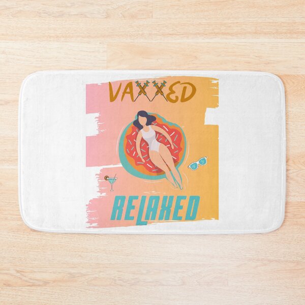 Item preview, vaxxed relaxed artwork designed and sold by saladiin.