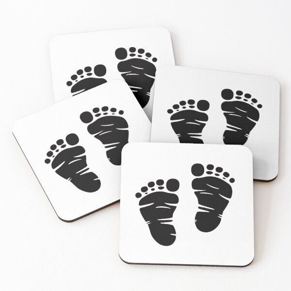 Item preview, Baby Footprint designed and sold by GolddustSVG.