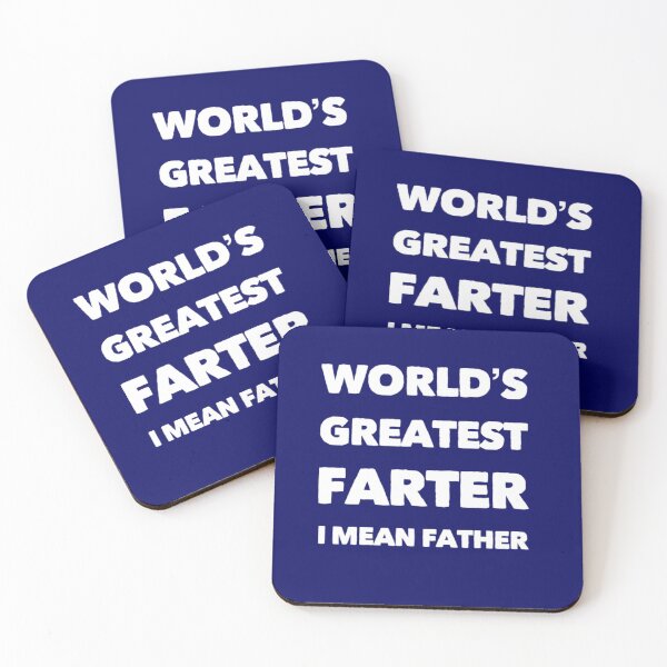 Item preview, Worlds greatest farter funny fathers day  modern white text designed and sold by ashdenent.