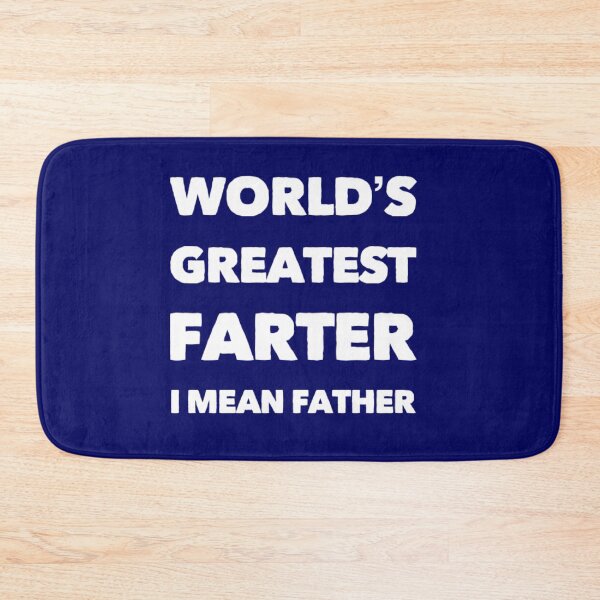 Item preview, Worlds greatest farter funny fathers day  modern white text designed and sold by ashdenent.
