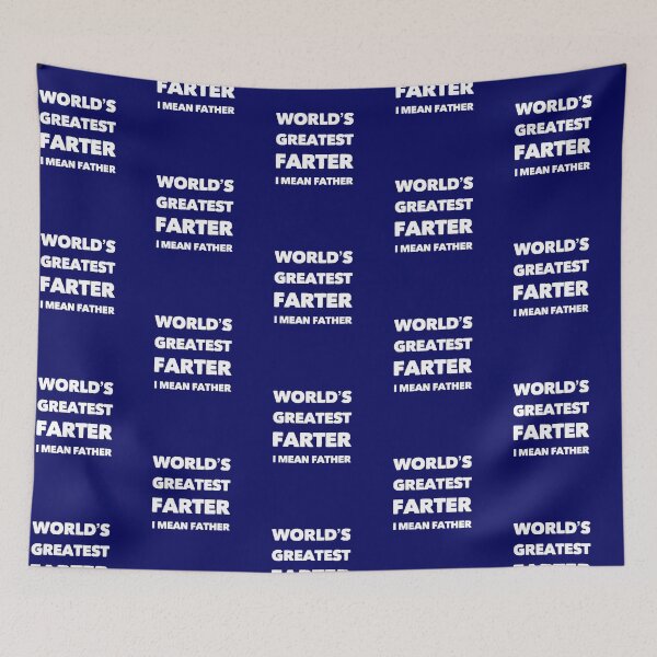 Item preview, Worlds greatest farter funny fathers day  modern white text designed and sold by ashdenent.
