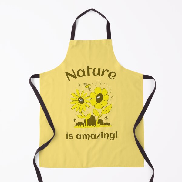 Item preview, Nature is amazing yellow and brown design designed and sold by NatureArtUK.