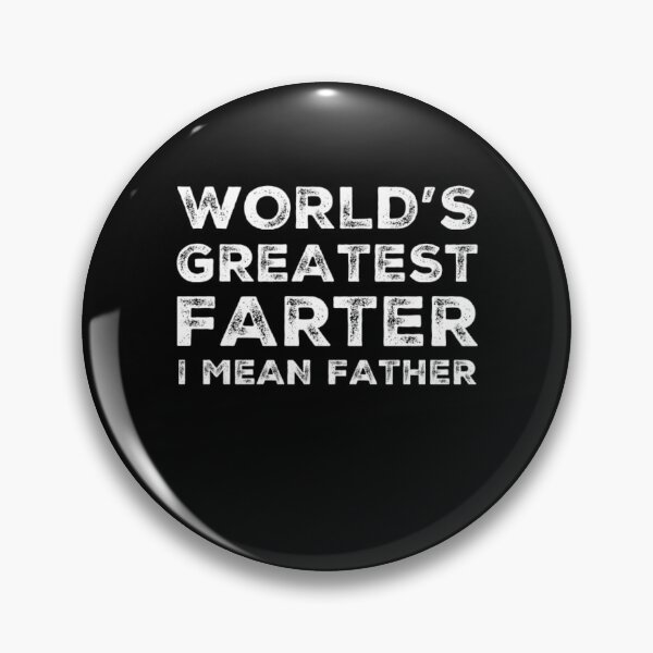 Item preview, Worlds greatest farter funny fathers day modern grunge white text designed and sold by ashdenent.
