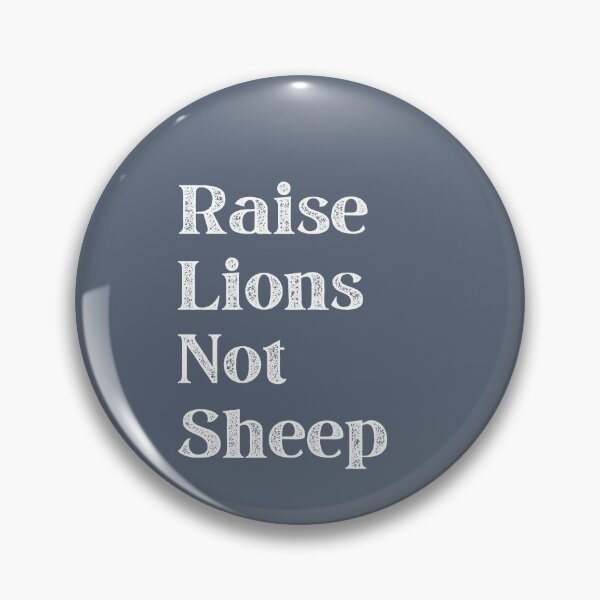Item preview, Criar leones, no ovejas designed and sold by Tee-S-Lab.