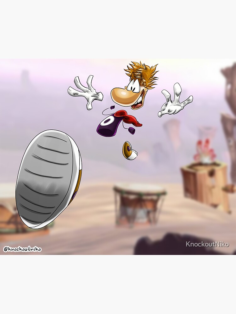 Rayman Legends Origins Adventures Great Escape Sticker for Sale by Zphal