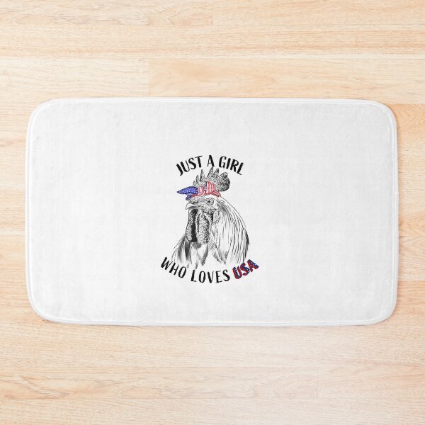 Item preview, Just A Girl Who Loves USA designed and sold by Dutlu.