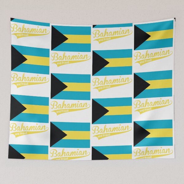 Item preview, Bahamian and Proud -Flag of Bahamas  designed and sold by obedtheartist.