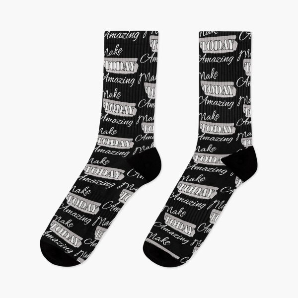 Item preview, Make Today Amazing- Grey On Black designed and sold by Designs By YL.