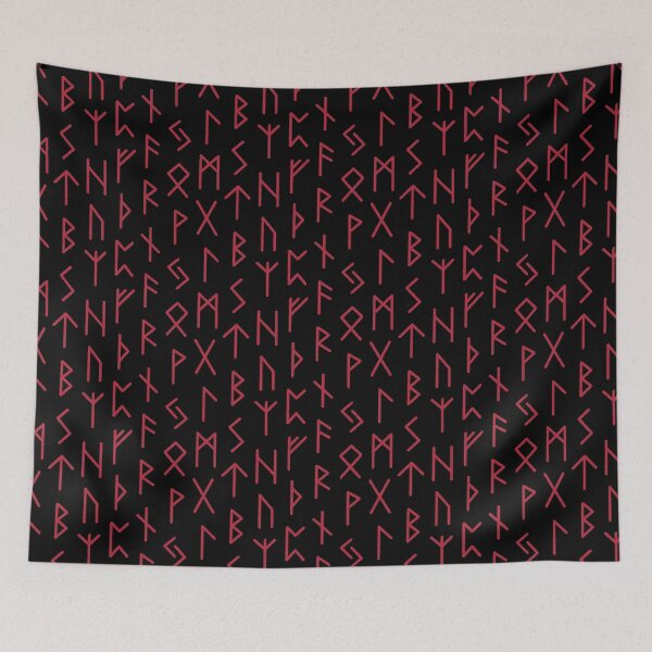 Item preview, Runes Red designed and sold by Paisley Yazel.