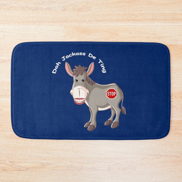 Item preview, Doh Jackass De Ting Blue - Designed by Santimanitay to make you laugh. designed and sold by santimanitay.