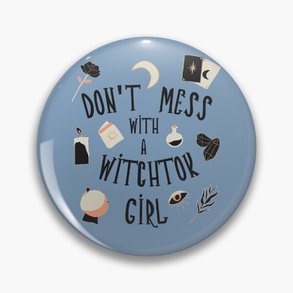 Item preview, Don't Mess With A WitchTok Girl designed and sold by Happy Puppy Print On Demand.