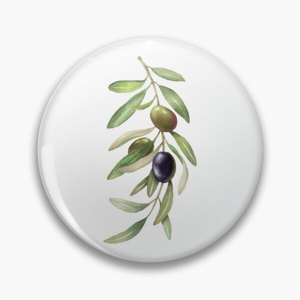 Item preview, watercolor olive branch designed and sold by FineartLab.