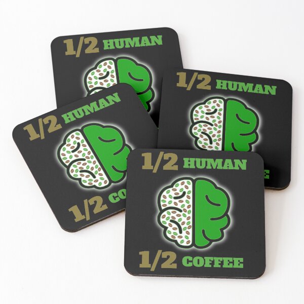 Item preview, Half Human Half Coffee Numeric designed and sold by argonmart18.