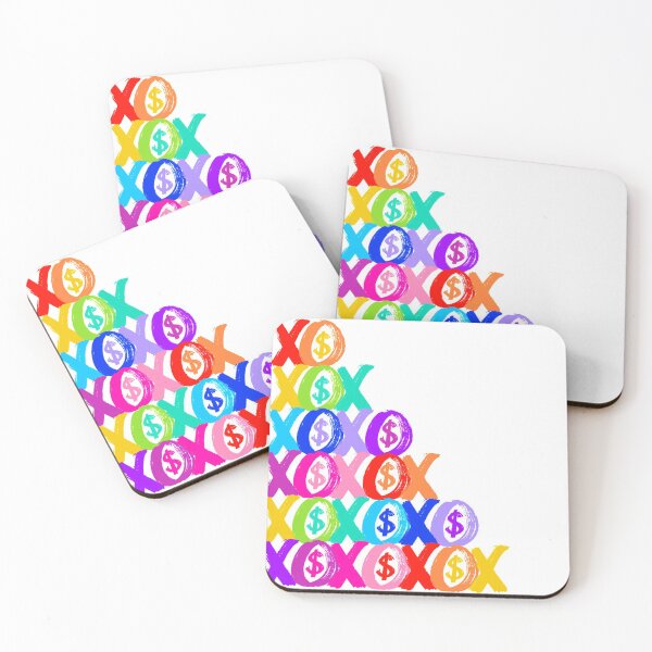 Item preview, rainbow xoxo designed and sold by Julia Santos.