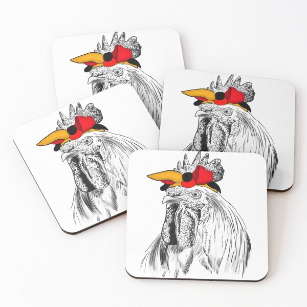 Item preview, Rooster With Germany Flag Bandage designed and sold by Dutlu.