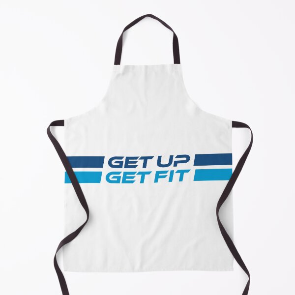 Item preview, GET UP GET FIT (Blue) designed and sold by STUDIO-72.