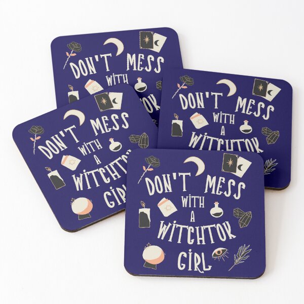 Item preview, Don't Mess With A WitchTok Girl designed and sold by Happy Puppy Print On Demand.