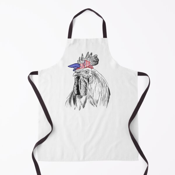 Item preview, Rooster With USA Flag Bandage designed and sold by Dutlu.