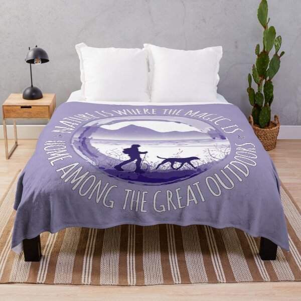 Item preview, Home Among The Great Outdoors - Hiker - Beige 07 designed and sold by serenaking.