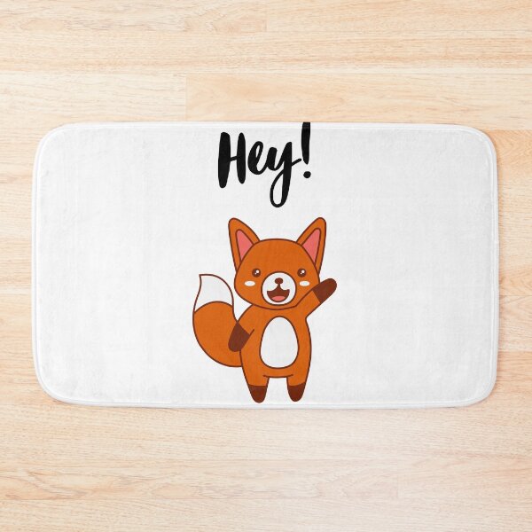 Item preview, Cute Waving Fox designed and sold by kocakashop.