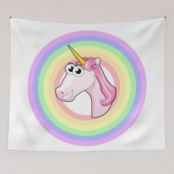 Item preview, Rainbow Unicorn designed and sold by Mahkor.
