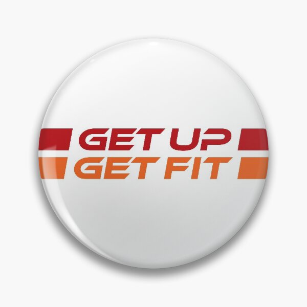 Item preview, GET UP GET FIT (Red) designed and sold by STUDIO-72.