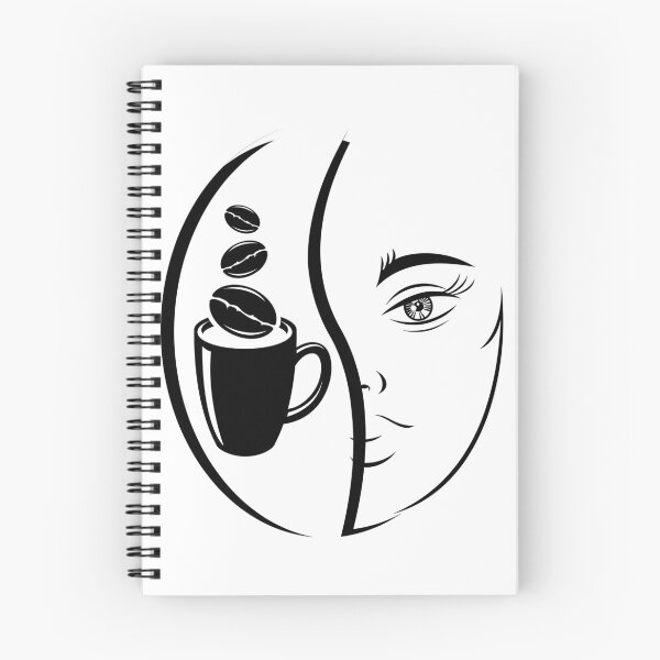 Item preview, half humain half coffee designed and sold by saladiin.