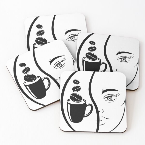 Item preview, half humain half coffee designed and sold by saladiin.