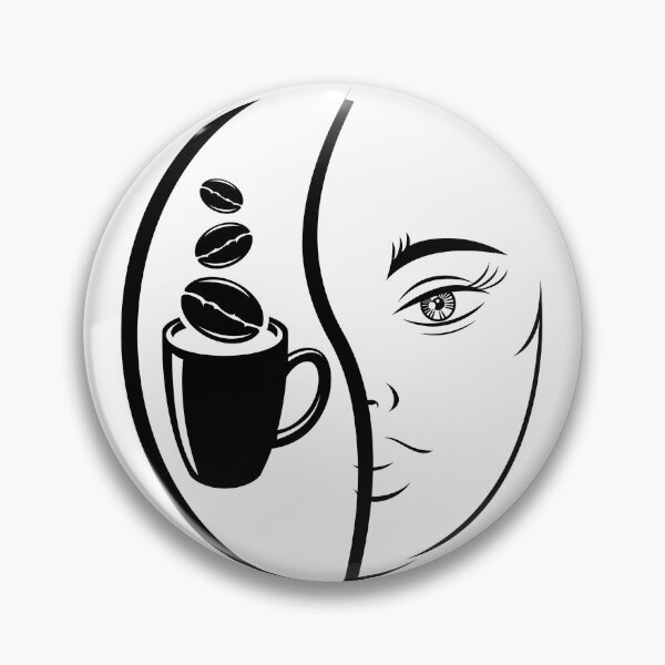 Item preview, half humain half coffee designed and sold by saladiin.