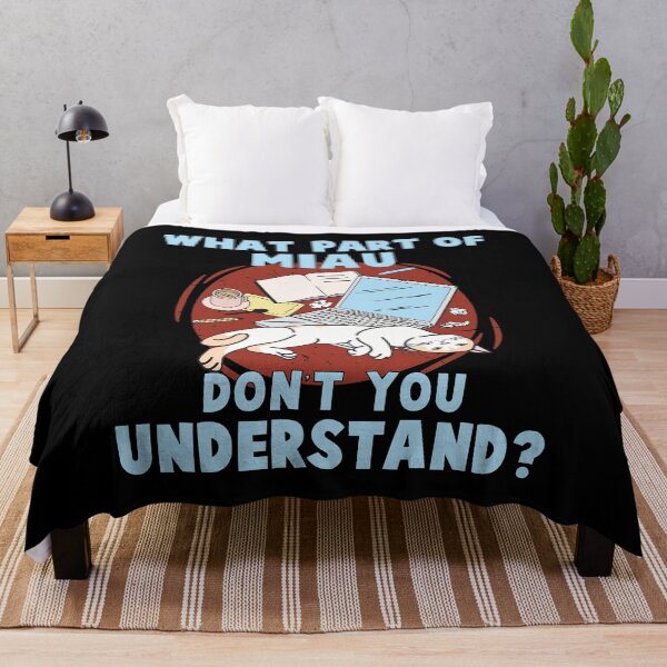 Item preview, Home Office What Part Of Miau Don't You Understand Cats designed and sold by Lenny Stahl.