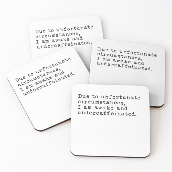 Item preview, Awake and Undercaffeinated designed and sold by RoguePixel.