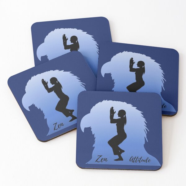 Item preview, Copie de Blue yoga eagle pose designed and sold by Kristaine.