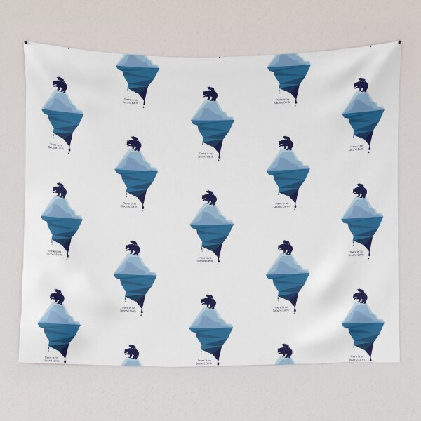 Item preview, polar bear, melting glaciers, earthday,saveearth,eco,ecofriedly designed and sold by challengecafe.