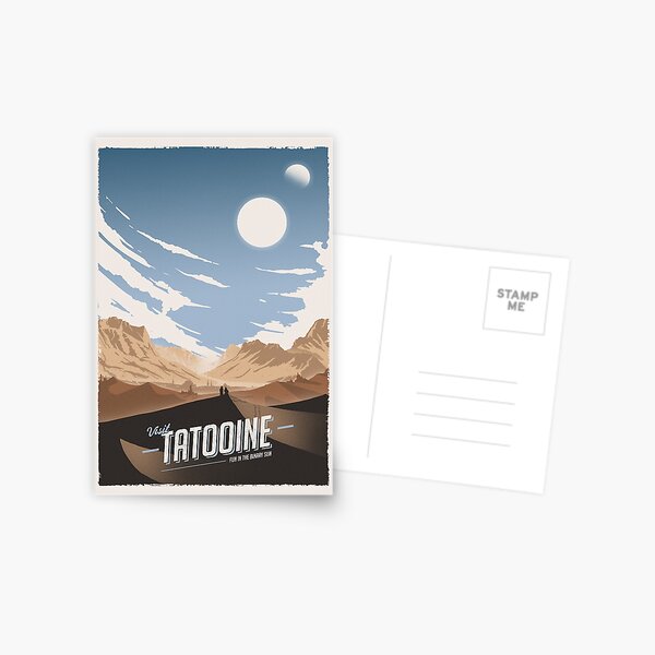 Item preview, Visit Tatooine  designed and sold by graphicninja.