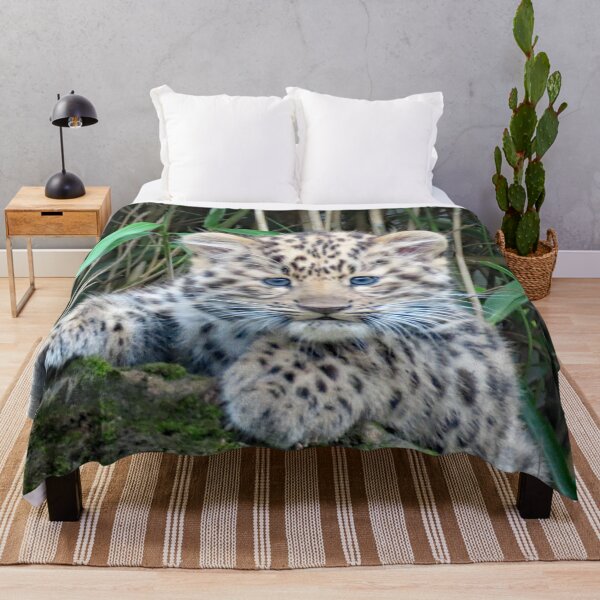 Item preview, A Stunning/Gorgeous Amur Leopard Cub designed and sold by Karen Thomson.
