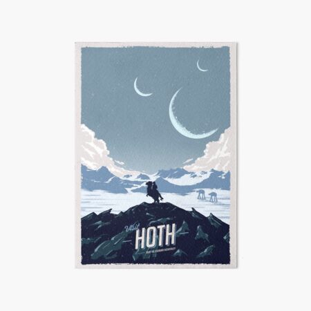 Visit Hoth Art Board Print
